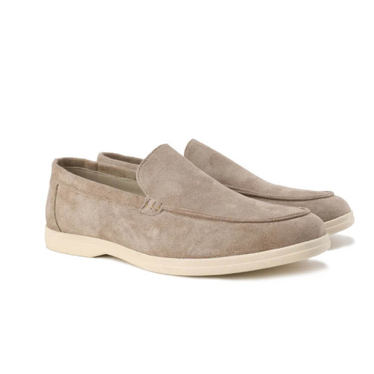 Classic Suede Loafer with Timeless Elegance
